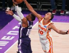 NBA常规赛｜老(lǎo)鹰胜国王