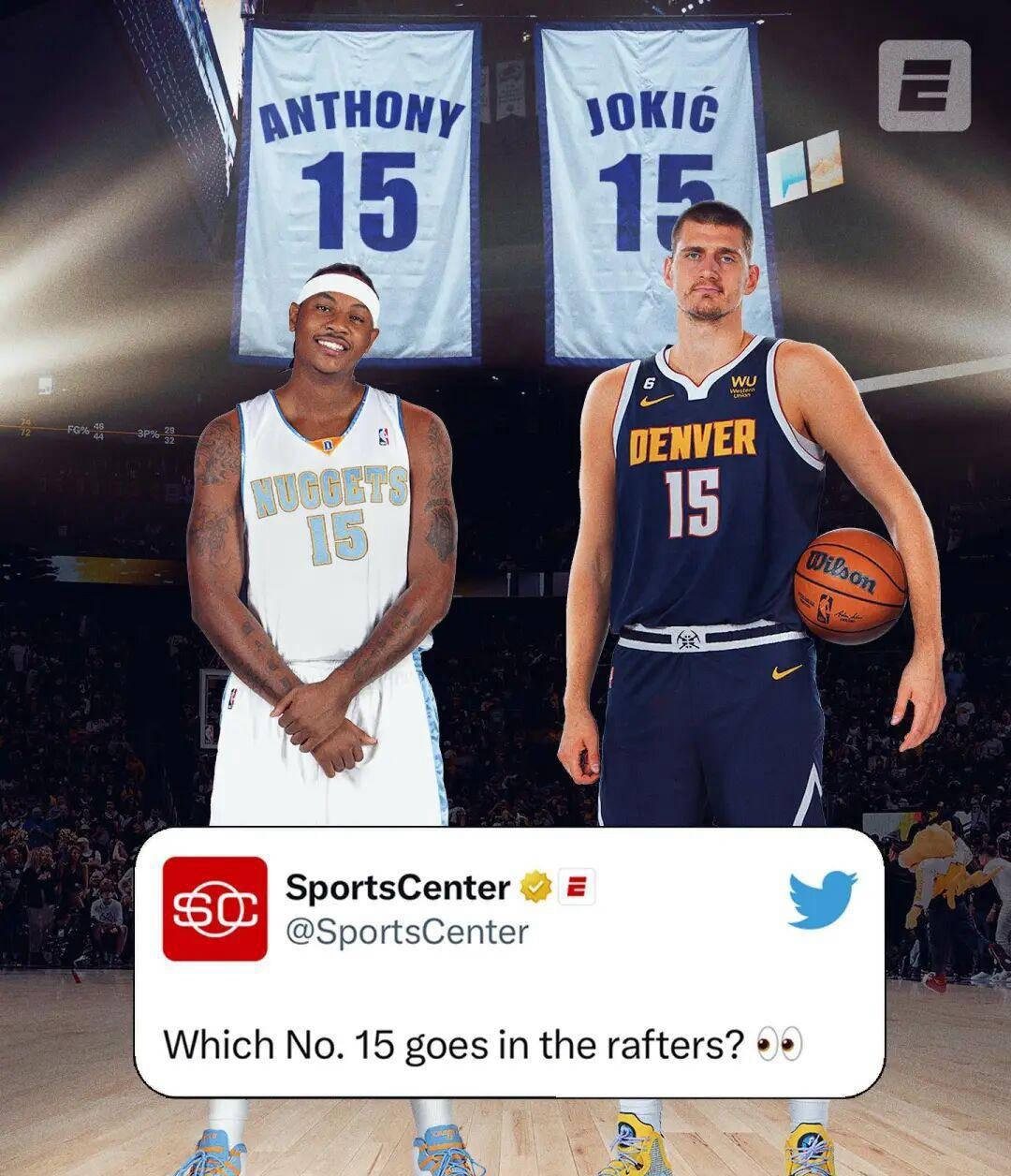 安东尼的NBA生涯廻(huí)顾及(jí)球衣退役前景